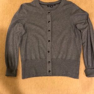 Banana Republic dark grey cardigan